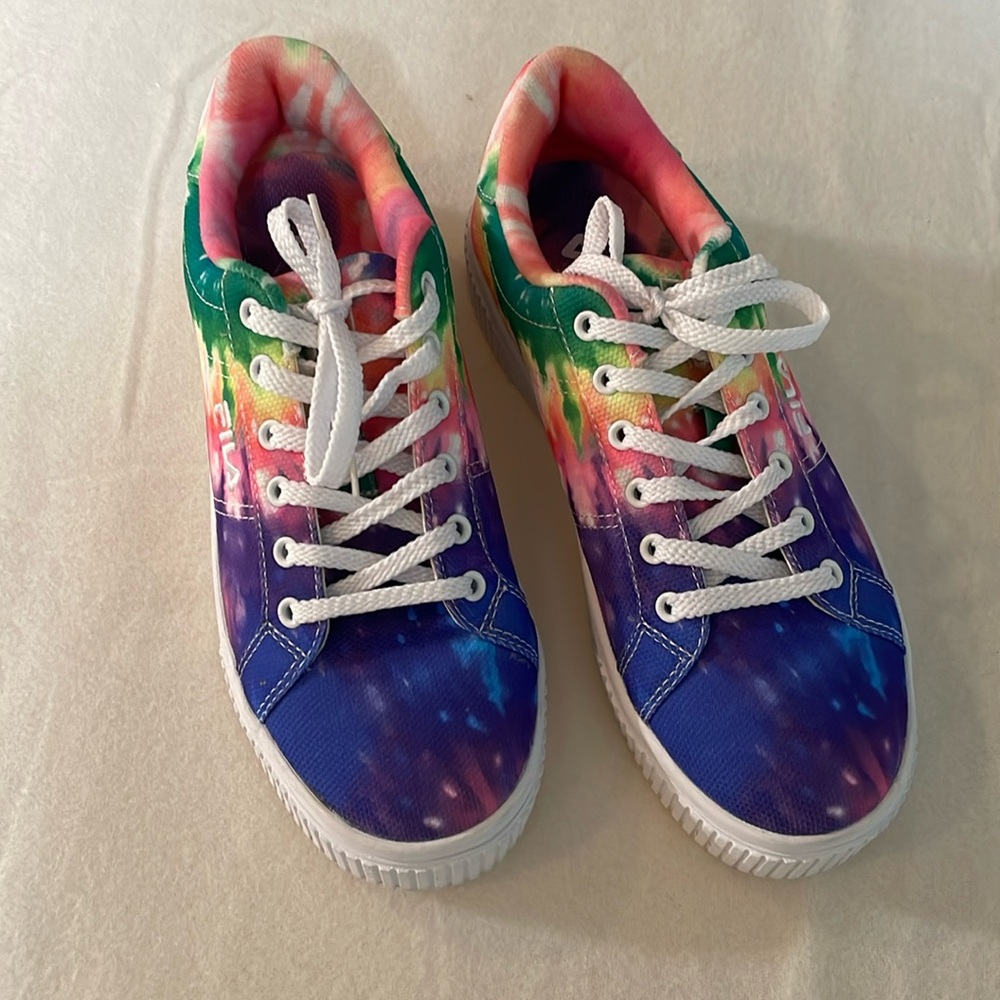 NWOT FILA Tie Dye Sneakers.
